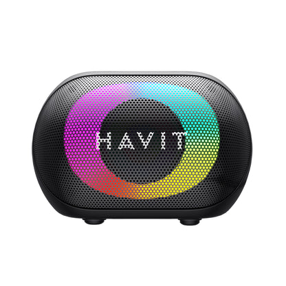 Portable Bluetooth Speaker HAVIT SK885BT, 8W, RGB, Waterproof, Black