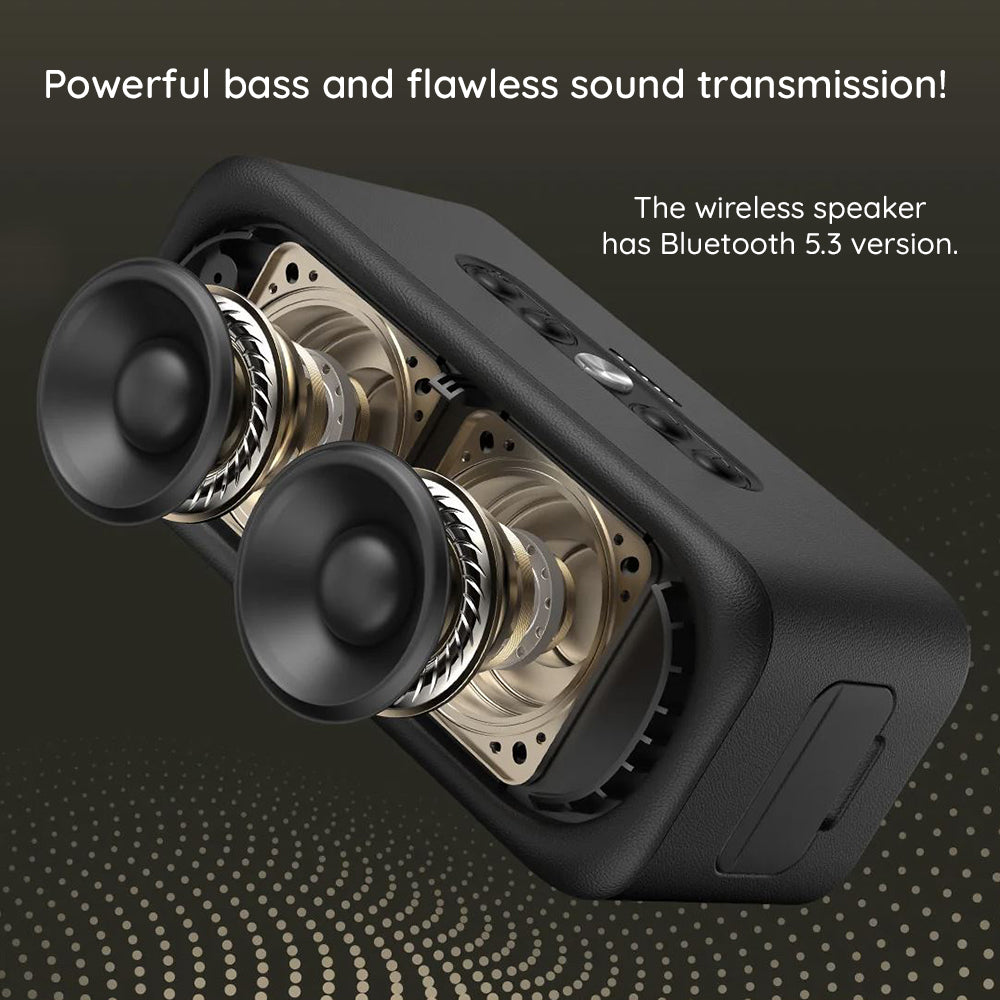 HAVIT SK905BT Bluetooth Speaker, 20W, Waterproof, Black