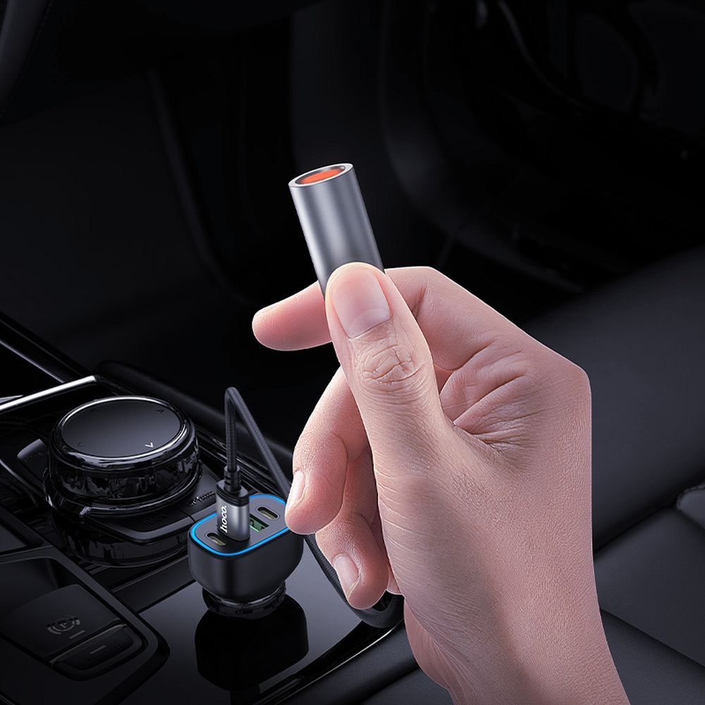 Car Lighter HOCO UA30, USB-A, 30cm