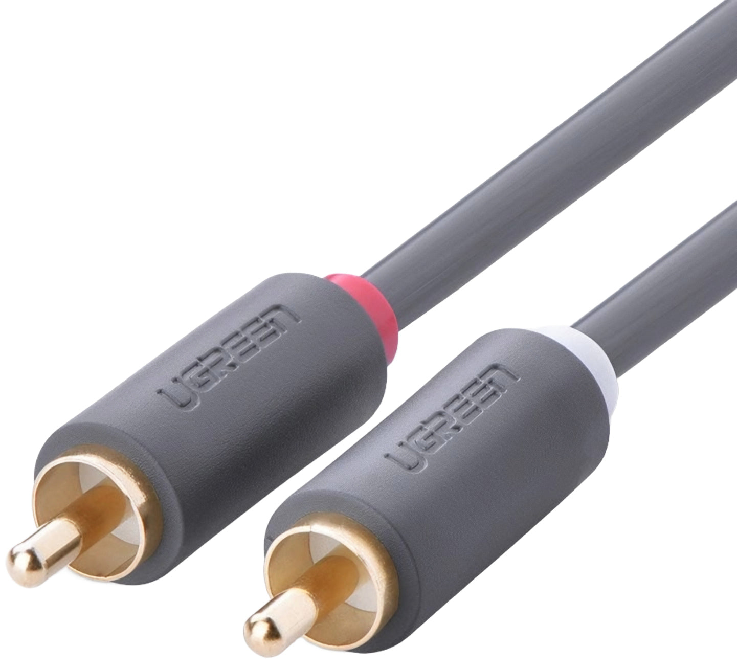 UGREEN AV104 Audio Cable, 2 x RCA - 2 x RCA, 5m, Black