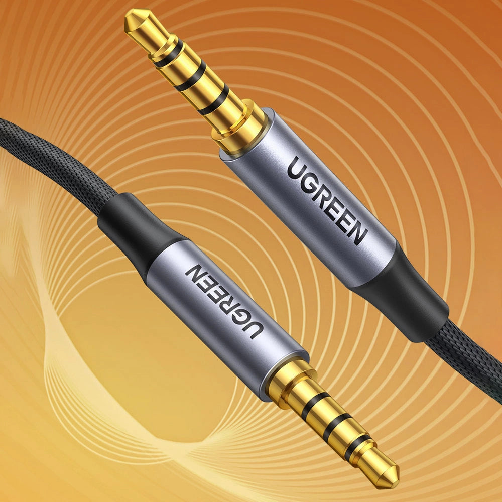 Audio Cable 3.5mm - 3.5mm UGREEN AV183, 2m, Black 