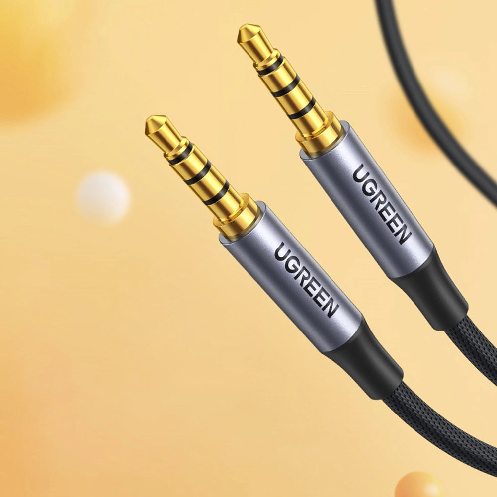 Audio Cable 3.5mm - 3.5mm UGREEN AV183, 2m, Black 