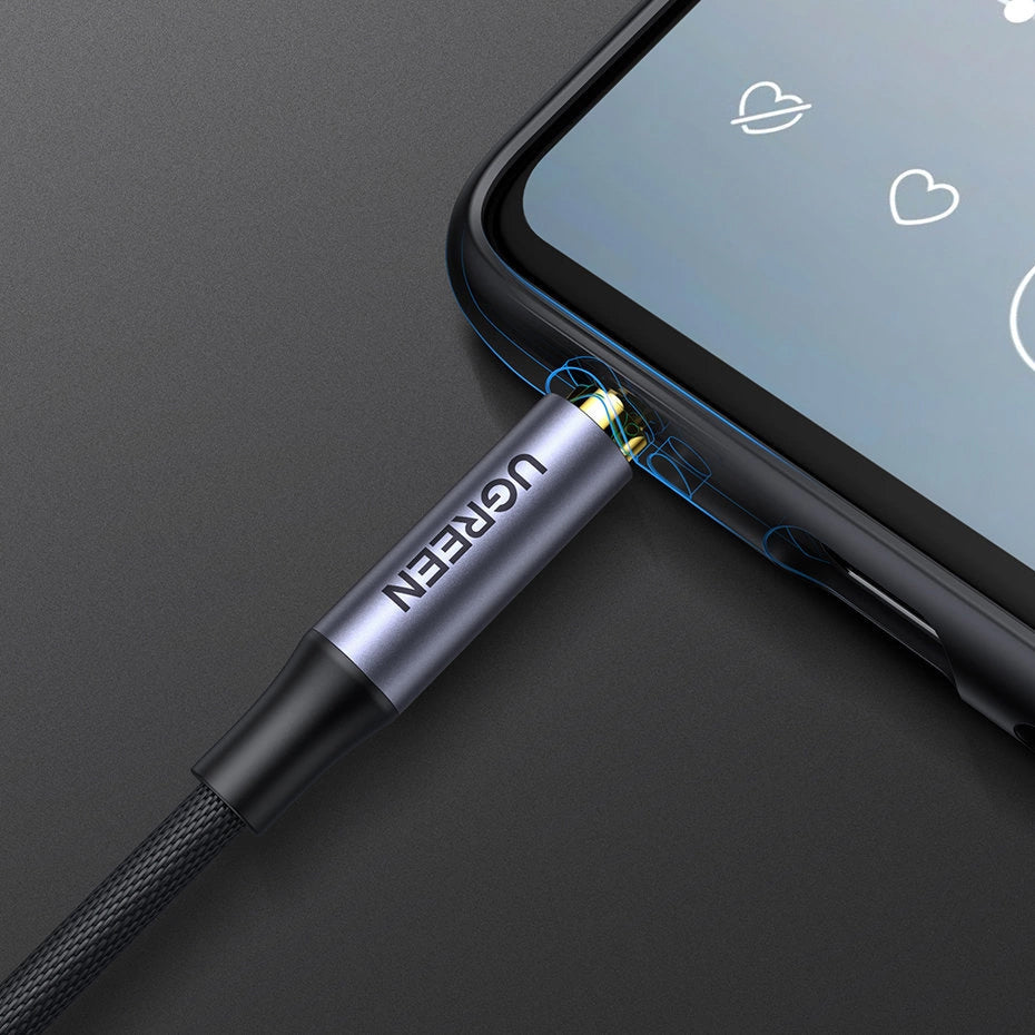 Audio Cable 3.5mm - 3.5mm UGREEN AV183, 2m, Black 