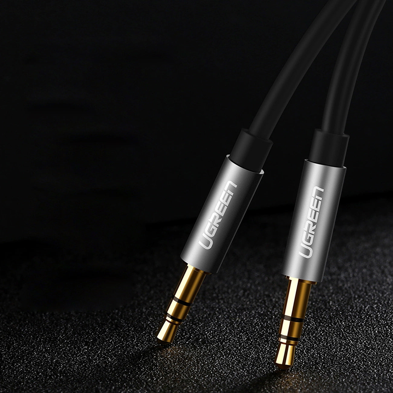 Audio Cable 3.5mm - 3.5mm UGREEN AV119, 5m, Black 