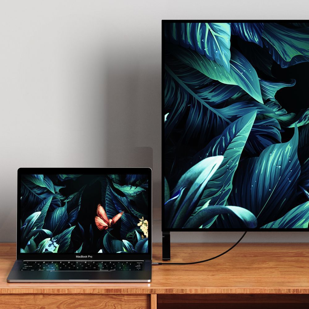 USB-C to DisplayPort Tech-Protect Ultraboost Audio and Video Cable, 1.8m, Black