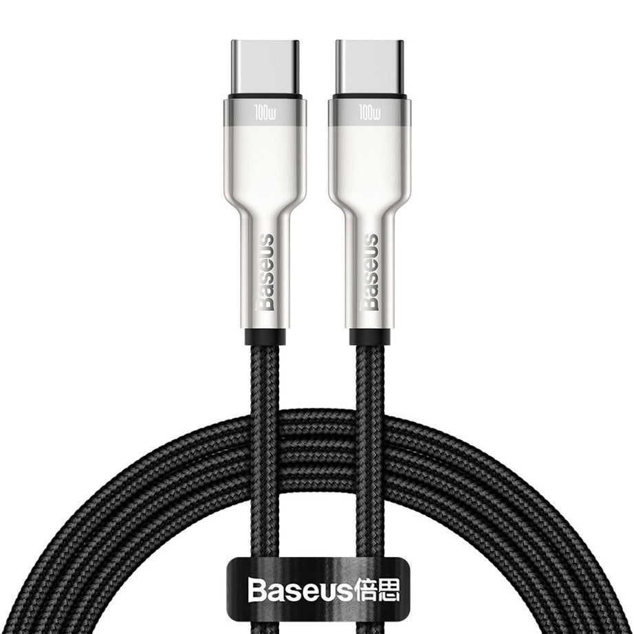 USB-C Data and Charging Cable - USB-C Baseus Cafule, 100W, 2m, Black CATJK-D01
