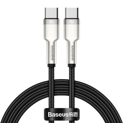 USB-C Data and Charging Cable - USB-C Baseus Cafule, 100W, 2m, Black CATJK-D01