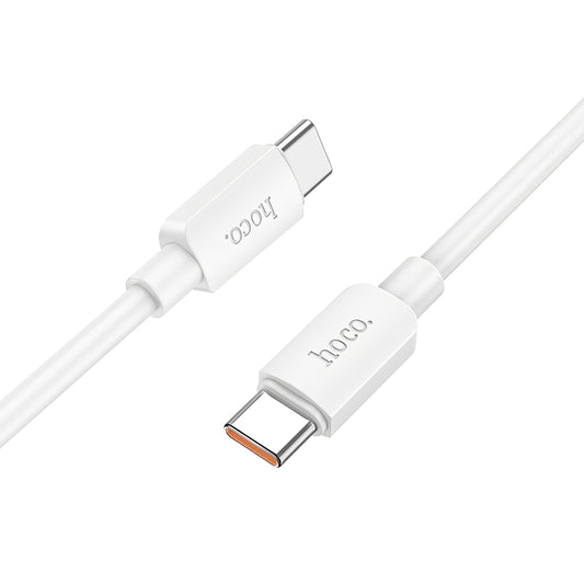 USB-C Data and Charging Cable - USB-C HOCO X96, 100W, 1m, White