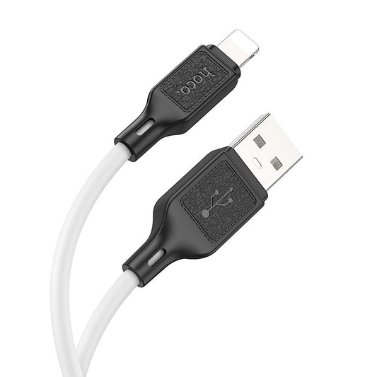 USB-A to Lightning Data and Charging Cable HOCO X90, 18W, 1m, White