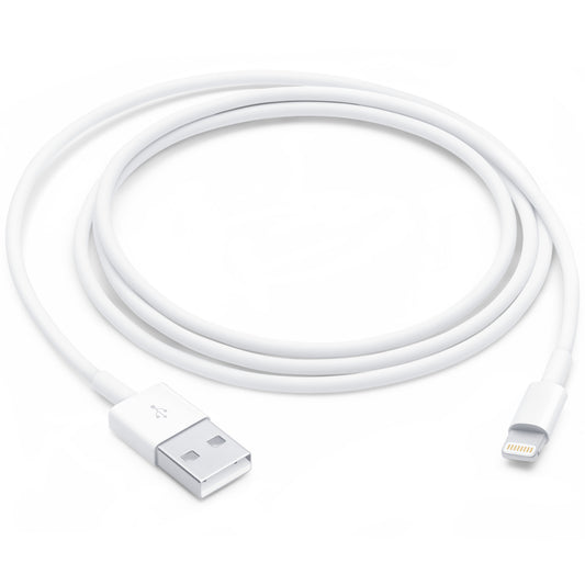 USB-A to Lightning Data and Charging Cable Apple A1480, 18W, 1m, White MUQW3ZM/A