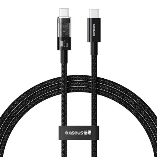 USB-C Data and Charging Cable - USB-C Baseus Gem, 100W, 2m, Black P10373000111-01