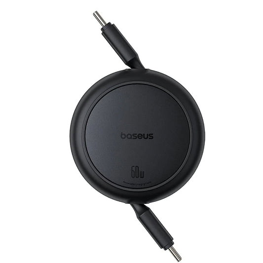 USB-C Data and Charging Cable - USB-C Baseus Free2Pull Mini Retractable, 60W, 1m, Black P10364500111-01