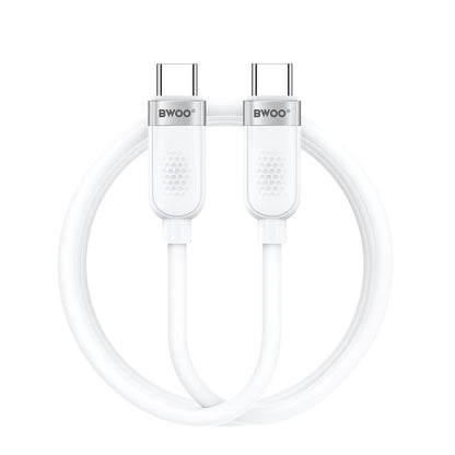 USB-C Data and Charging Cable - USB-C BWOO BO-X315C, 100W, 1m, White