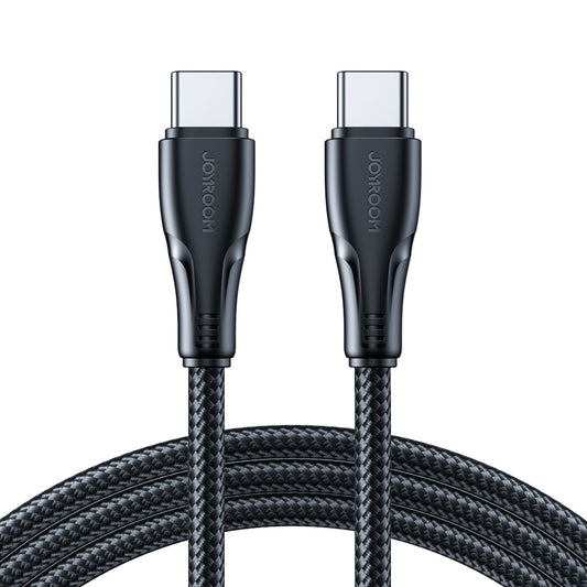 USB-C Data and Charging Cable - USB-C Joyroom S-A11, 60W, 0.25m, Black