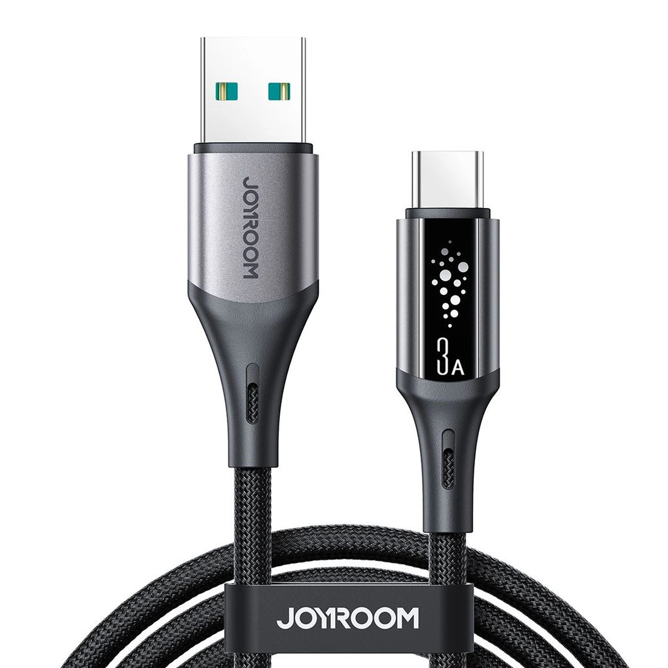 USB-A to USB-C Joyroom S-A60 StarTalk Data and Charging Cable, 18W, 1.2m, Black