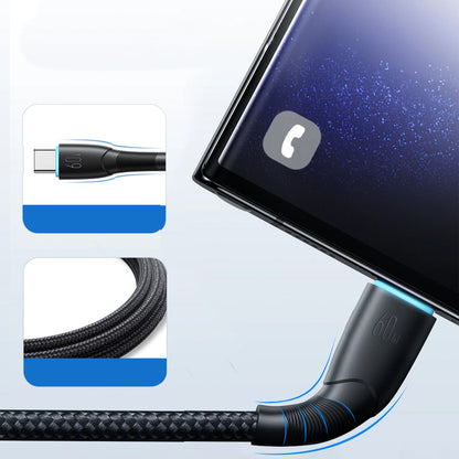 USB-C Data and Charging Cable - USB-C Joyroom S-A32, 60W, 1m, Black