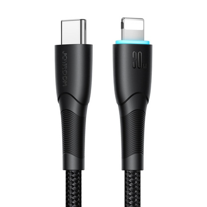 USB-C to Lightning Data and Charging Cable Joyroom S-A32, 30W, 1m, Black