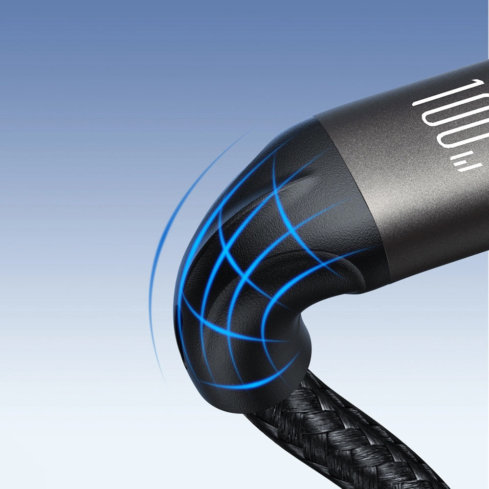 USB-C Data and Charging Cable - USB-C Joyroom S-A25 Light-Speed, 100W, 1.2m, Black