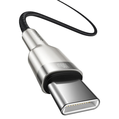 USB-C Data and Charging Cable - USB-C Baseus Cafule, 100W, 2m, Black CATJK-D01