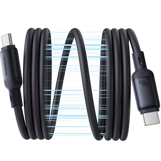 USB-C Data and Charging Cable - USB-C Baseus PicoGo, 240W, 1m, Black P10376800121-00