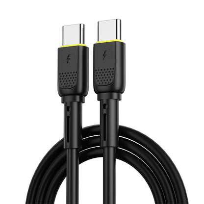 USB-C Data and Charging Cable - USB-C WiWu Wi-C034, 60W, 1.2m, Black