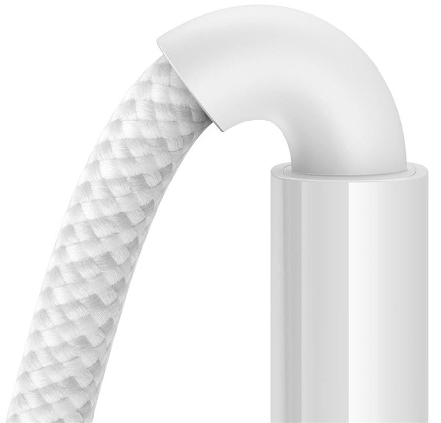 USB-A to USB-C Data and Charging Cable Baseus Display 2, 100W, 2m, White P10382701211-01