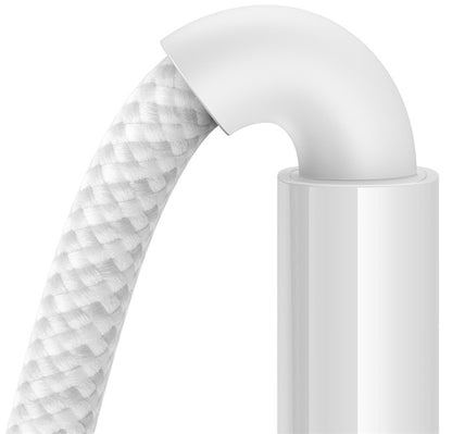 USB-A to USB-C Data and Charging Cable Baseus Display 2, 100W, 2m, White P10382701211-01