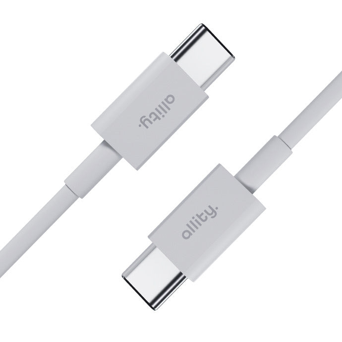 USB-C Data and Charging Cable - USB-C Allity. AUC-03, 100W, 1m, White