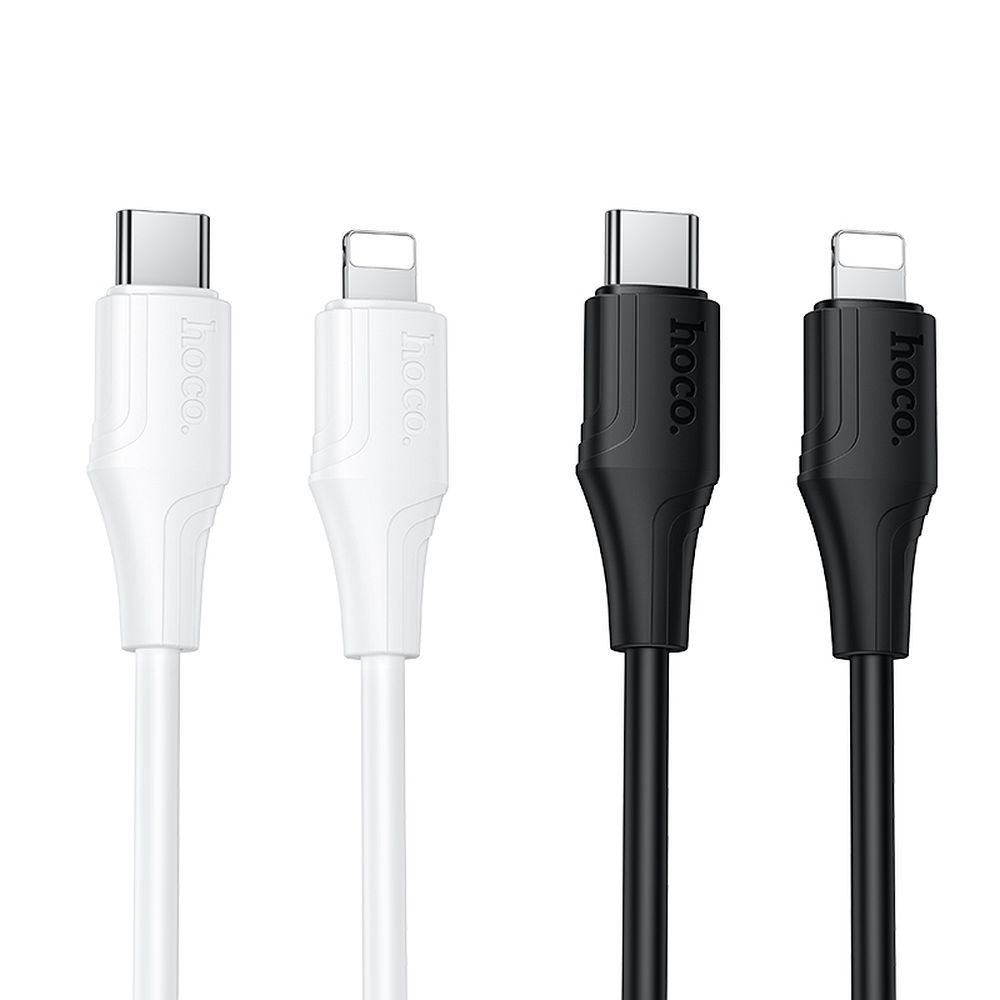 USB-C to Lightning Data and Charging Cable HOCO X124, 27W, 1m, Black