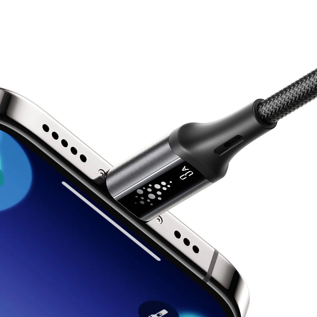 USB-A to Lightning Data and Charging Cable Joyroom S-A60 StarTalk, 18W, 1.2m, Black