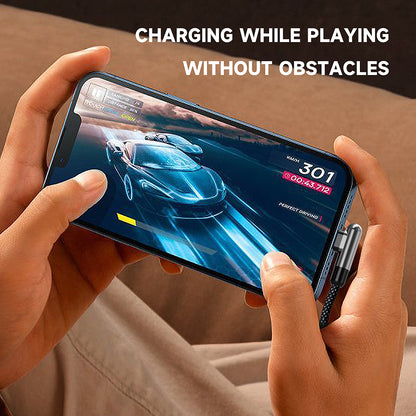 USB-A to Lightning Data and Charging Cable Lito LD13L, 18W, 1m, Black