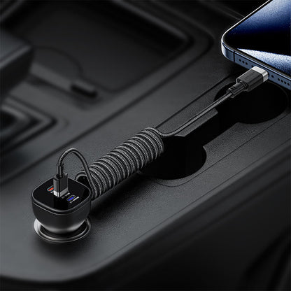 USB-A to USB-C Acefast C14-04 Data and Charging Cable, 18W, 1.2m, Black