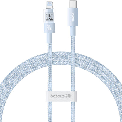 USB-C to Lightning Baseus Gem Data and Charging Cable, 20W, 1m, Blue P10373001311-00