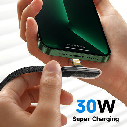 USB-C to Lightning Data and Charging Cable Lito LD11CL, 30W, 1m, Black