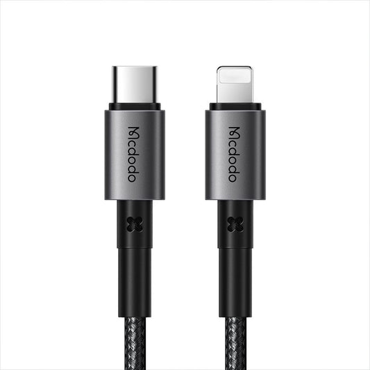 USB-C to Lightning McDodo CA-2850 Data and Charging Cable, 36W, 1.2m, Black