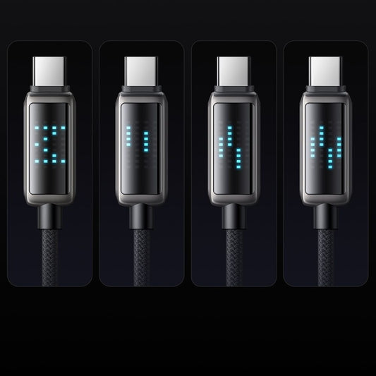 USB-C Data and Charging Cable - USB-C McDodo CA-4250 Display, 100W, 1.2m, Black