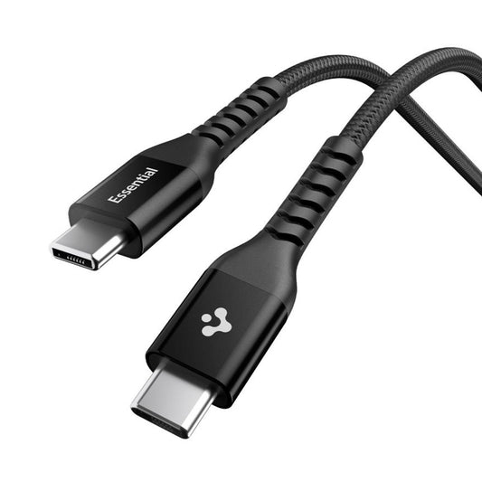 USB-C Data and Charging Cable - USB-C Spigen EB10010CCA, 100W, 1m, Black ACA11103