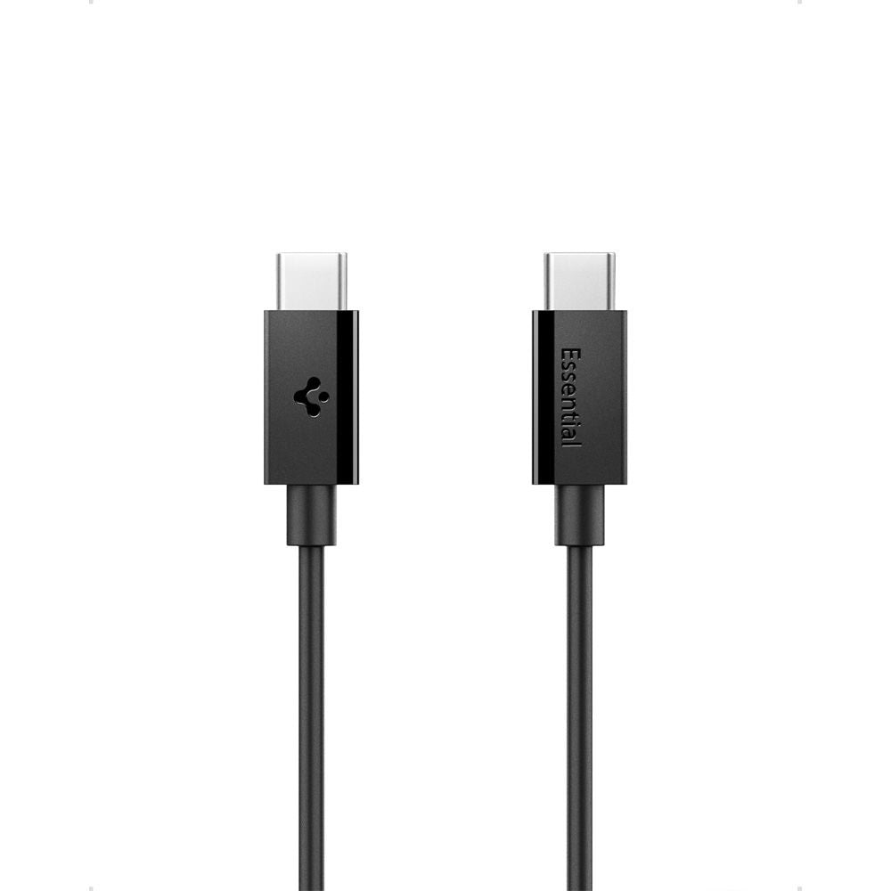 USB-C Data and Charging Cable - USB-C Spigen Essential, 60W, 2m, Black