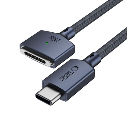 Tech-Protect MMC01 Ultraboost Charging Cable, USB-C - MagSafe 3, 140W, 2m, Navy Blue