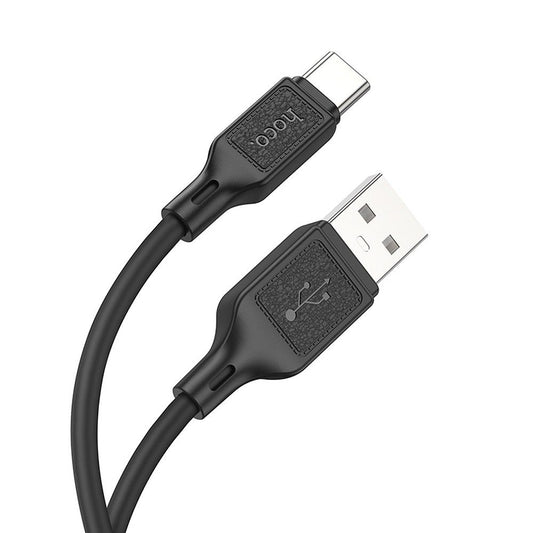 USB-A to USB-C Data and Charging Cable HOCO X90, 60W, 1m, Black