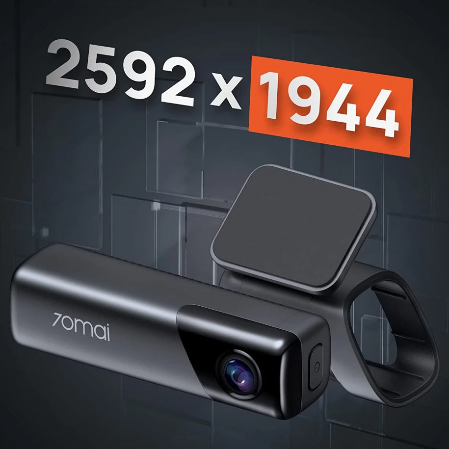 Car Camera 70mai Dash Cam M500, 1944P, Wi-Fi, GPS, AI, 64Gb 