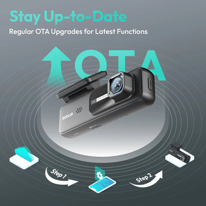 Botslab HK30 Pro Car Camera, 2K, Wi-Fi 