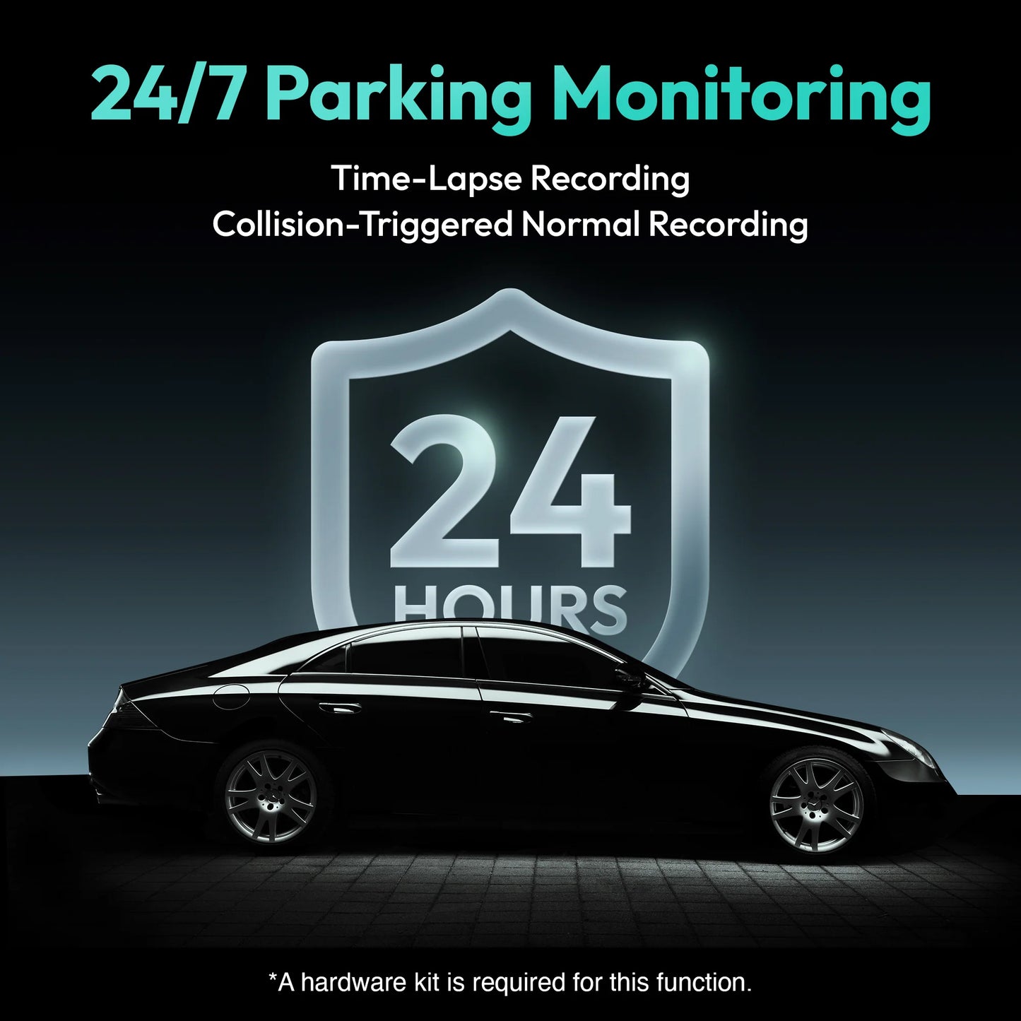 Botslab HK30 Pro Car Camera, 2K, Wi-Fi 