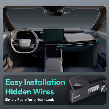 Botslab HK30 Pro Car Camera, 2K, Wi-Fi 