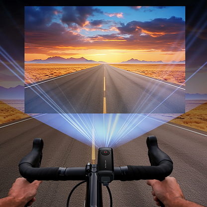 Akeeyo 710 Lite Sports Camera for Bicycle / Motorcycle, 2K, Wi-Fi, Black