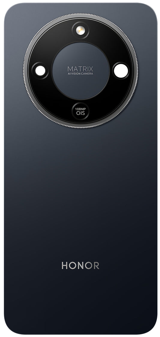 Honor Magic8 Lite Battery Cover, Black (Midnight Black), Service Pack 0235ARVS