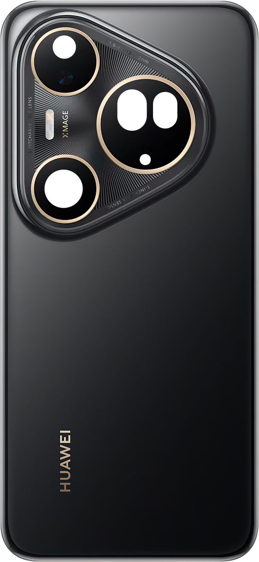 Huawei Pura 80 Ultra Battery Cover, Black (Golden Black), Service Pack 02357BQN