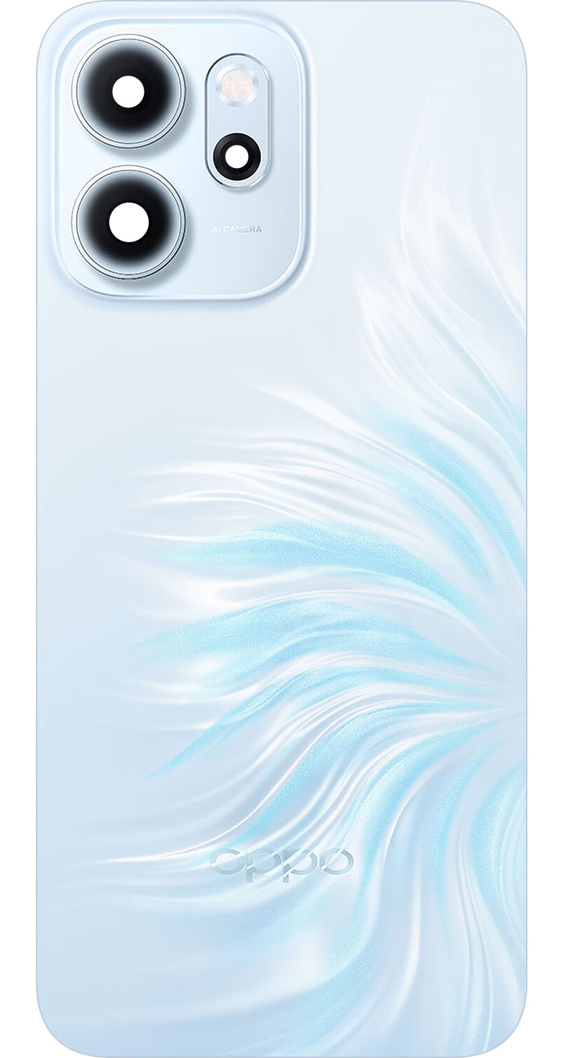 Oppo Reno14 FS 5G / Reno14 F Battery Cover, Blue (Opal Blue), Service Pack 621033000680