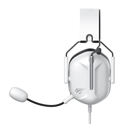 HAVIT H2033d 3.5mm Gaming Headphones, 2.2m, White