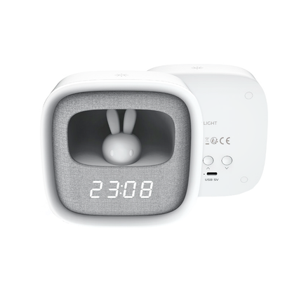 Forever Pure FNL-06 Aurora Digital Clock, White